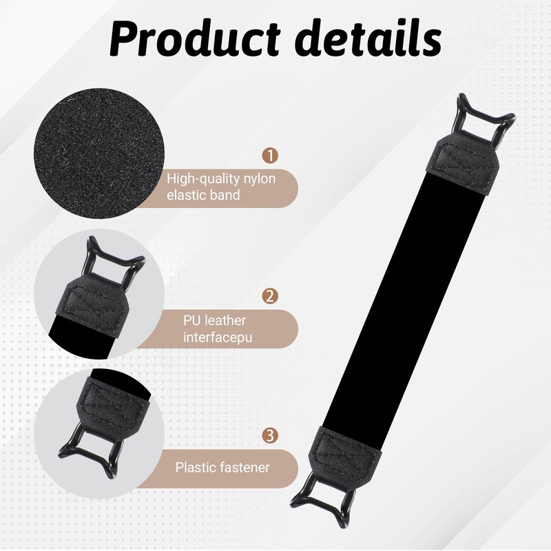 Yuomeaz Tablet Hand Strap, 8.6-15in Universal Adjustable Tablet Strap, Versatile