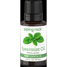 Piping Rock Spearmint Essential Oil | .5 fl oz | Aromatherapy | Body Oil | by Piping Rock