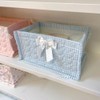 Snblzhef 1PC Square Fabric Storage Basket Cute Fabric Storage BOX