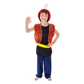 Bristol Novelty CC980 Arabian Boy Costume, Small, Approx Age 3 -5 Years, Arabian Boy (S)