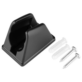 Dura Faucet DF-SA156-MB RV Handheld Shower Wand Bracket Holder - Mounting Screws Included (Matte Black)