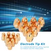 10 Set Plasma Cutter Consumables Electrode Tip Kit Nozzle Torch