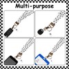 2 Pack Scrunchie Lanyards for ID Card and Keys Scrunchy