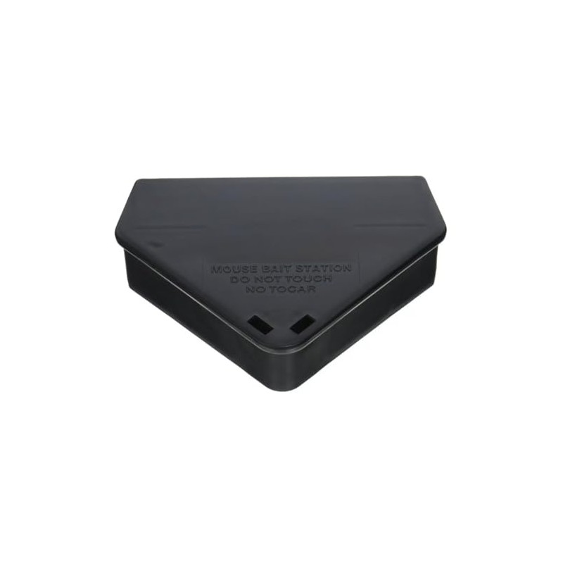 Triangle Mouse Bait Stations (12 Pack) - Includes 4 Keys,