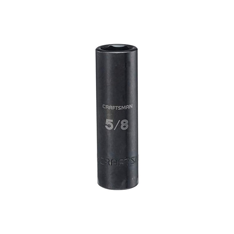 CRAFTSMAN Deep Impact Socket, SAE, 1/2-Inch Drive, 5/8-Inch (CMMT15999)