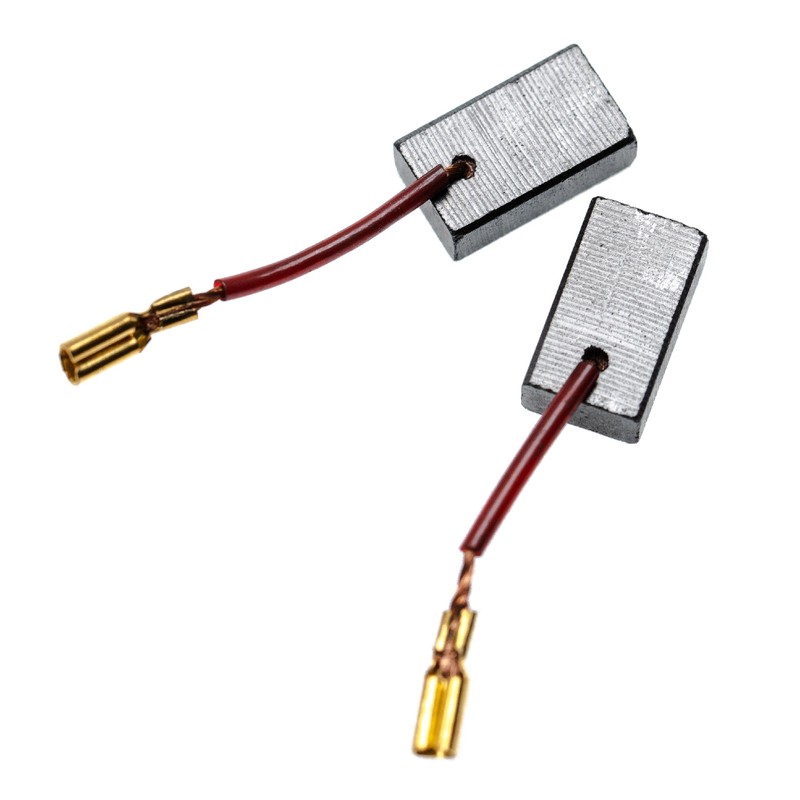 vhbw 2 x Carbon Brush, Motor Carbon, Abrasive Carbon 6