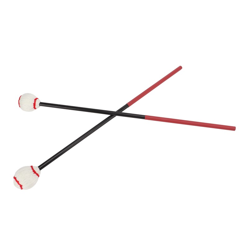 Marimba Mallet Xylophone Stick Hammer Wooden Handle Set Kit Instrument