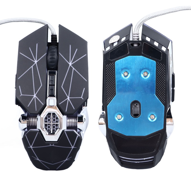 Mechanical Gaming Mouse Precise Control Quick Response RGB Ergonomic Wired