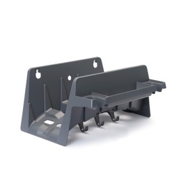 Rehau 18574 5 wall hose holder, gray, 12 x 25 x 18 cm