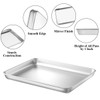 Baking Sheet with Rack Set [2 Pans + 2 Racks],