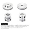 sourcing map Timing Belt Pulley 20 & 80 Teeth 8