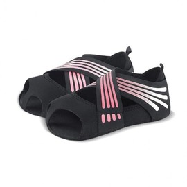 Anti-Slip Shoes Socks for Home Training Yoga Black/M