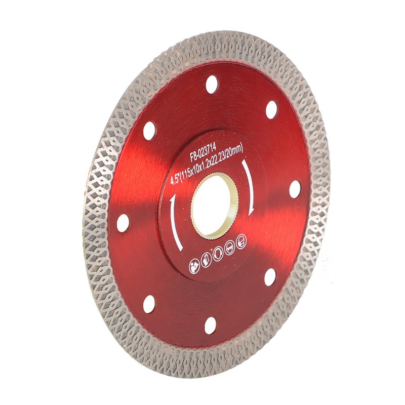 raseparter 4.5 in Super Thin Turbo Rim Concrete Porcelain Saw