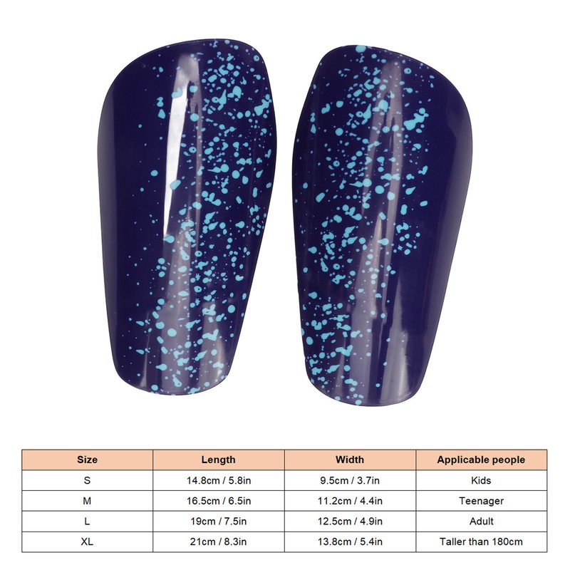 1 Pair Football Shin Guards Prevent Injuries Comfortable Professional Soccer