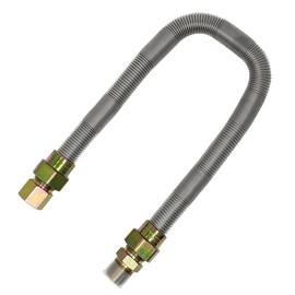 Midwest Hearth Whistle Free Flexible Gas Line (1/2" ID x 5/8" OD) Stainless Steel (48" Long)