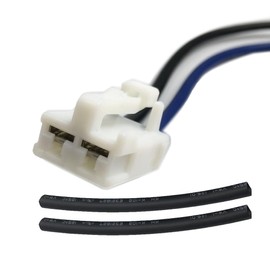 LIZAPUS Heater Blower Motor Connector Pigtail Compatible with Toyota Tacoma. 2016–2023. 87103-04050 6" 12Awg Harness New