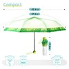ViddVoom Compact Napa Cabbage Umbrella - Small Travel Folding Umbrella