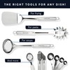 Home Hero 54 Pcs Stainless Steel Kitchen Utensils Set -