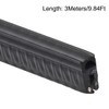uxcell Trim Seal with Top Bulb, EPDM Rubber Seal Channel