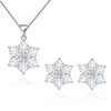 Deyanse Silver Christmas Jewellery Sets for Women, 925 Sterling Silver