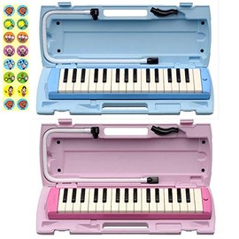 [Includes 2 Dreami Stickers] [2 Units / Mix Freely] Yamaha Pianica P-32E & P-32EP / Pink 2