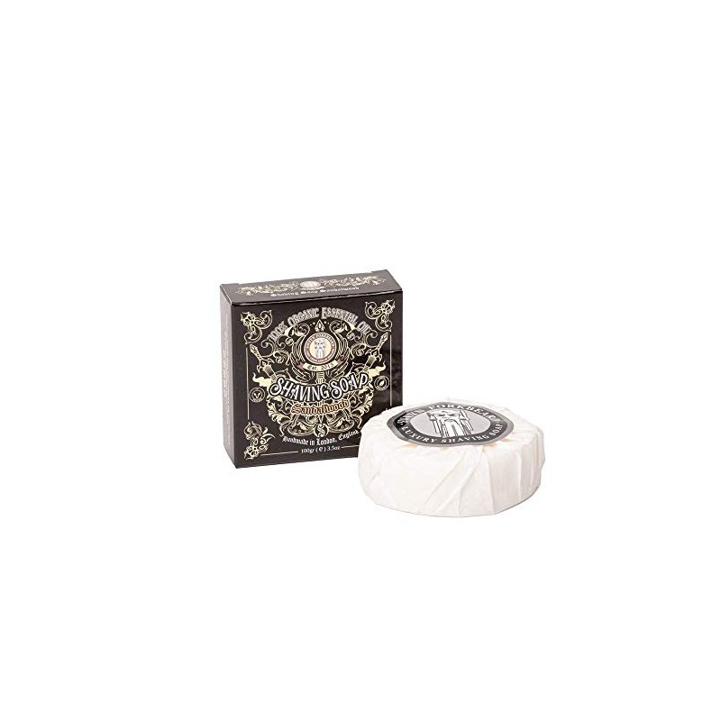 Shaving Soap Sandalwood Sweyn Forkbeard 100g - 100% Organic Premium