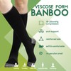 SONORAN Bamboo Viscose Compression Socks for Women & Men (6