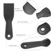 6 Pack Plastic Putty Knife Set, 2" Flexible Paint Scraper