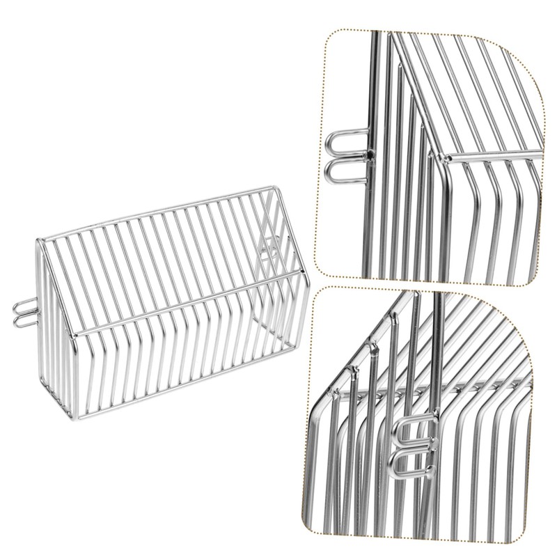 Operitacx Stainless Steel Downspout Filter Strainer Roof Gutter Guard for