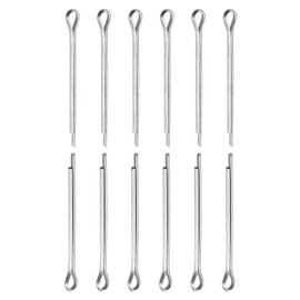 DTGN 1mm x 16mm (DxL) Cotter Clip Pins - 60Pack - Good for Machinery - 304 Stainless Steel Hairpin Fasteners - Silver