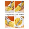 Magic Corn Peeler,304 Stainless Steel Corn Cutter,Convenient Efficient Thresher Corn