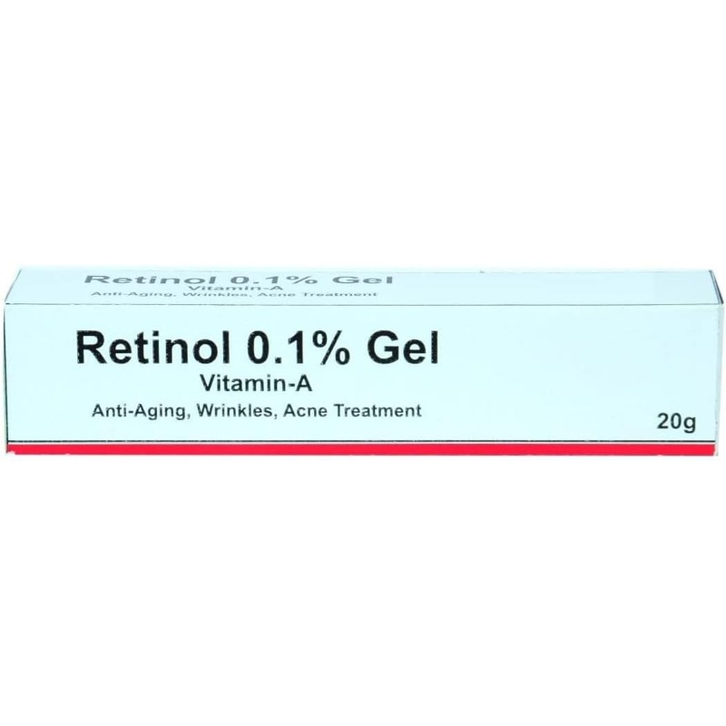 Gel de retinol con vitamina A al 0,1 que repara