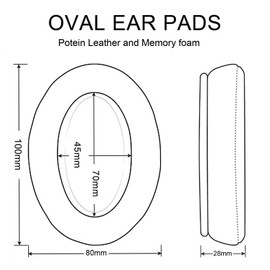 XB900N Ear Pads - Replacement Ear Cushion Compatible with Sony WH-XB900N WHXB900 / WH-CH710N / WH-CH700N (WHCH700N) & MDR-ZX780 (ZX780DC) / MDR-ZX770 (ZX770BN ZX770BT) / MDR-10R (10RNC 10RBT)Headphone