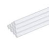 sourcing map 10pcs Acrylic Round Rods 1/8" x 12" Clear