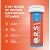O.R.S. Inmune Hidratación Tabletas con Electrolitos, Vitaminas C, D, Zinc