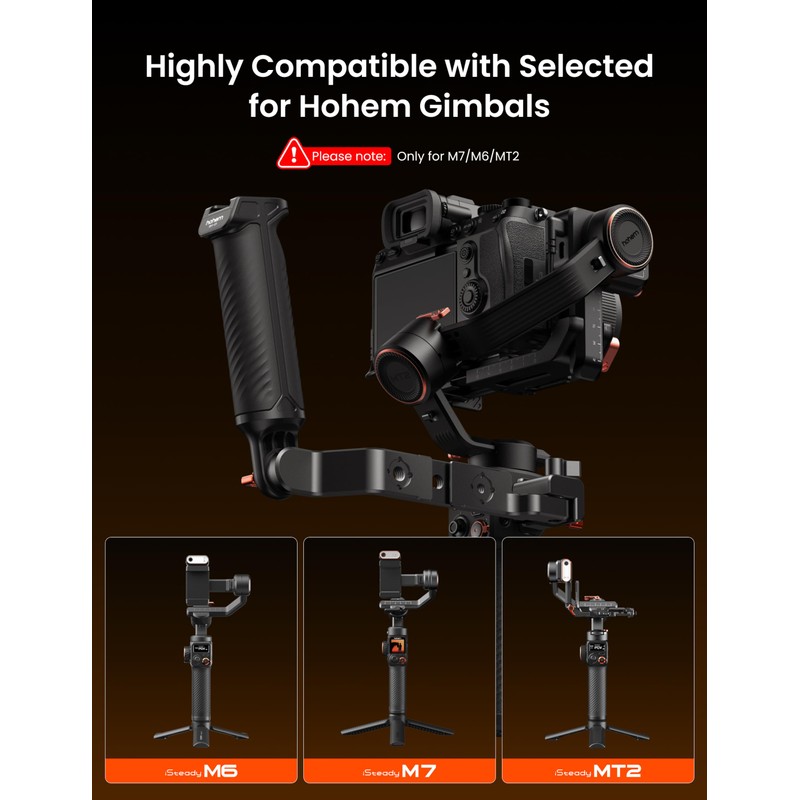 hohem Adjustable Sling Handgrip Gimbal Sling Handle for M6/M7/MT2, Ergonomic
