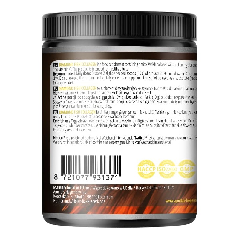 Diamond Fish Collagen 300g: Premium Fish Collagen 8500 mg Per