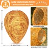 WUIIOE 3 Pack Waterproof Wasp Nest (8x11inch)