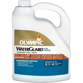 Olympic WaterGuard 1 gal Sequoia Red Transparent Exterior Stain & Sealer