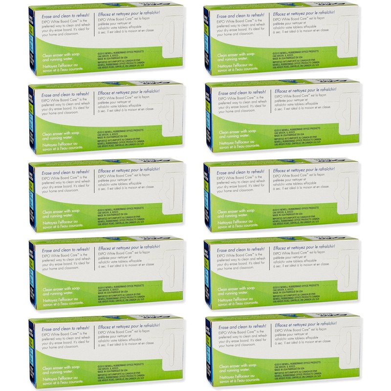 Eraser Expo Whiteboard - Case of 10