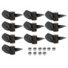 10pcs RC Boat Propeller,Brushless Remote Control Boat Tail Propeller Upgrade