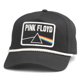 AMERICAN NEEDLE Pink Floyd Roscoe Adjustable Snapback Baseball Hat, Black (23008A-PFLOYD-BLK)