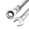 sourcing map 19/32 Inch Flex-Head Ratcheting Combination Wrench SAE 72