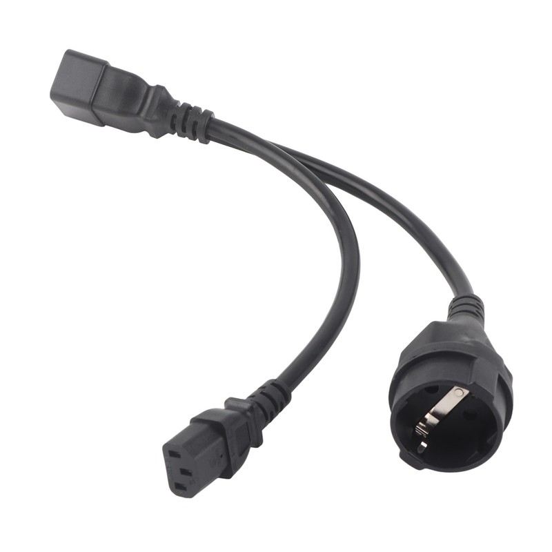 IEC320 C13 to C20 Power Cable One Time Reinforcement 1
