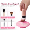 Norate Limpiador de brochas de maquillaje