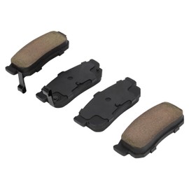 QB by QUALITY-BUILT Ceramic Rear Brake Pads (1000-0540C) Replacement for 1991-2010 INFINITI/Nissan (Altima/Altra EV/Aprio/G20/I30/Maxima/Sentra)