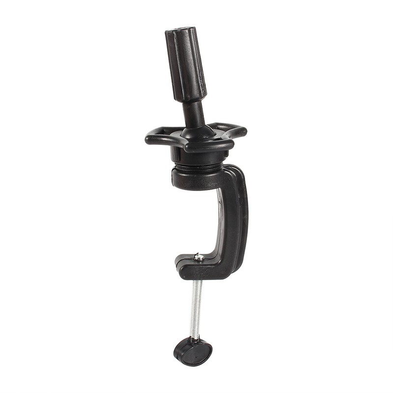 New Hairdressing Practice Training Mannequin Head With Clamp Black