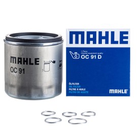 MAHLE OC 91D Oil Filter - Oil Filter with Gasket / Gasket Set