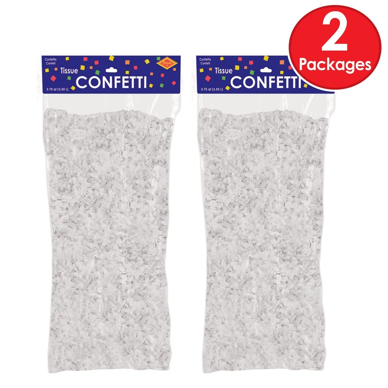 Beistle Tissue Paper Confetti 7.5 Quarts New Year's Eve Party