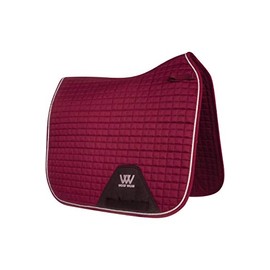 Woof Wear Dressage Saddle Cloth - Shiraz - Breathable - 100% polycotton, breathable saddle pad for use with dressage saddles